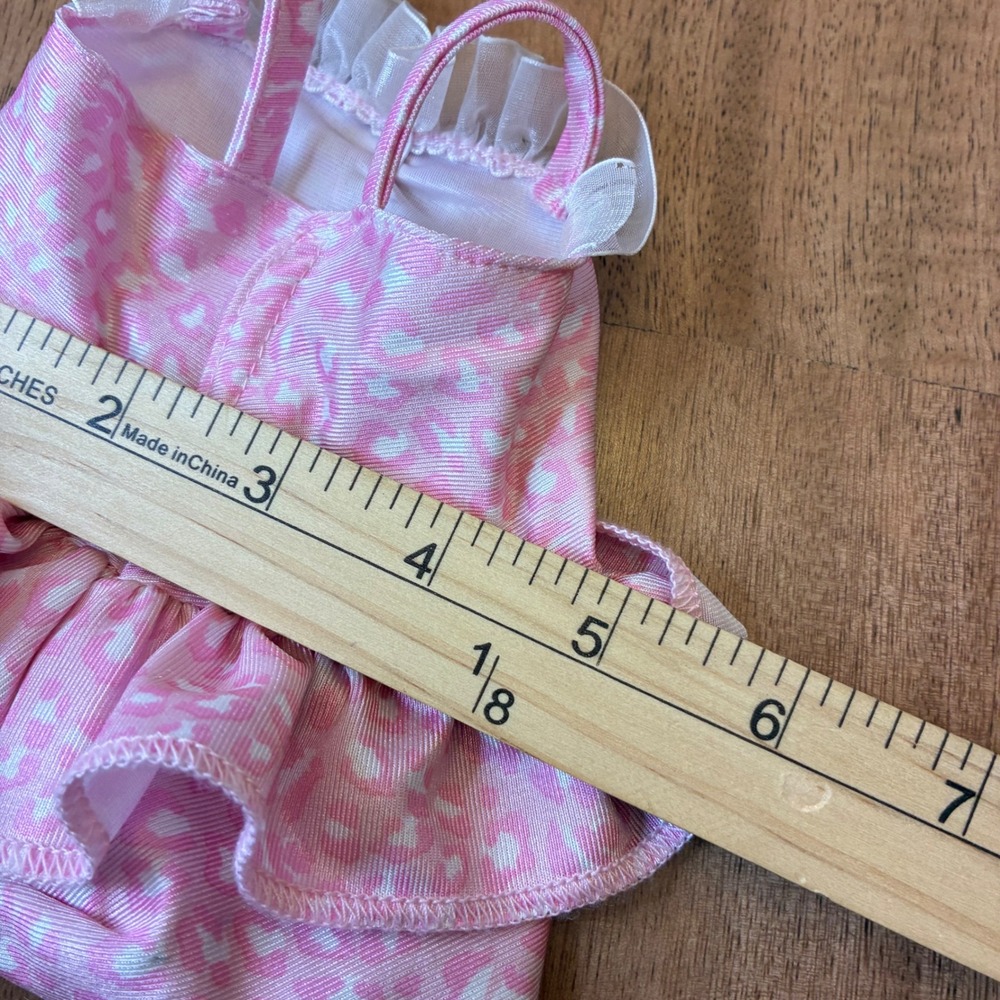 Vintage Samara 12M Doll Clothes Baby Girl Dress Swimsuit Shoes Fairy 4pc - Picture 15 of 16